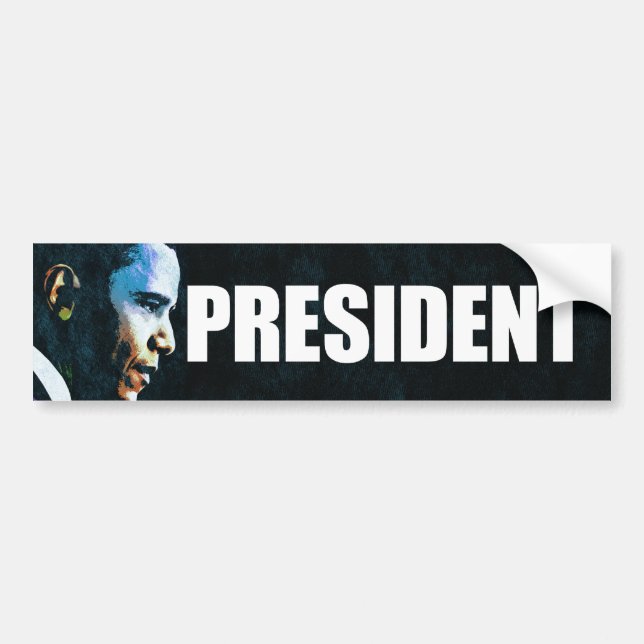 Autocollant De Voiture president_bumper_sticker (Devant)