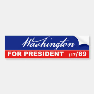 Autocollant De Voiture Président de George Washington adhésif pour