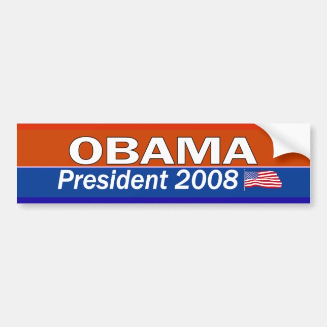Autocollant De Voiture Président d'OBAMA (Devant)