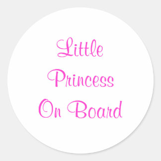 Autocollant de voiture Princess