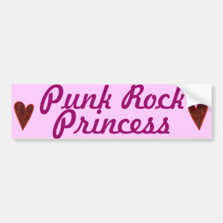 Autocollant De Voiture Princesse" adhésif pour pare-chocs "de punk rock