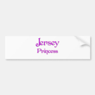 Autocollant De Voiture Princesse du Jersey