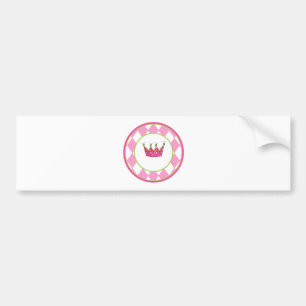 Autocollant De Voiture Princesse personnalisée