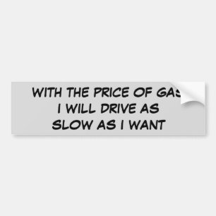 Autocollant De Voiture Prix de la commande de gaz aussi lent que je veux