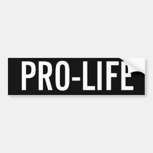 Autocollant De Voiture Pro-Life