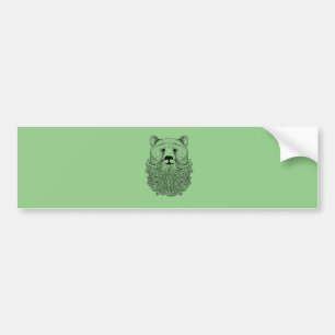 Autocollant De Voiture Produit barbu d'ours