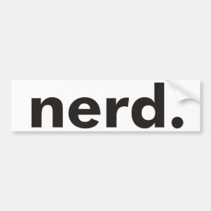 Autocollant De Voiture Produits nerd et conceptions !