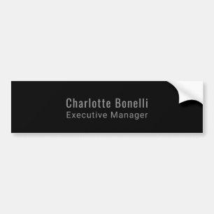 Autocollant De Voiture Professionnel Moderne Minimaliste Simple