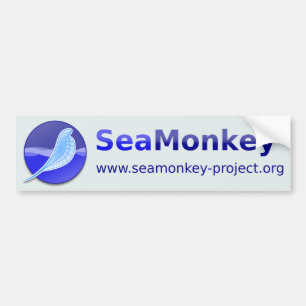 Autocollant De Voiture Projet de SeaMonkey - logo horizontal