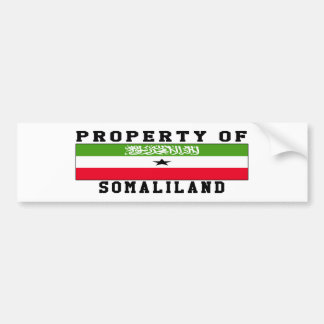 Autocollant De Voiture Propriété de Somaliland