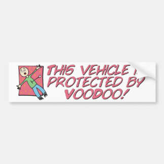 Autocollant De Voiture Protégé par vaudou