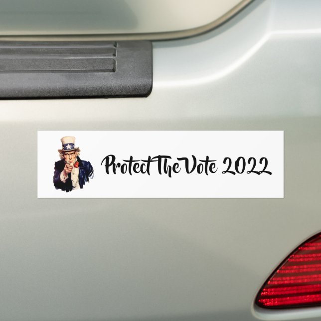 Autocollant De Voiture Protéger L'Autocollant Bumper Vote 2022 (En voiture)