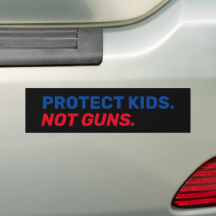 Autocollant De Voiture Protéger les enfants Pas d'armes rouge bleu noir m