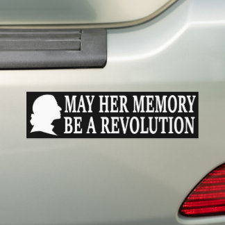 Autocollant De Voiture Puisse Sa Mémoire Être Une RBG Révolution