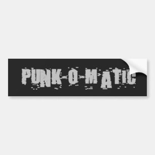 Autocollant De Voiture Punk-o-Matic 1 adhésif pour pare-chocs de logo