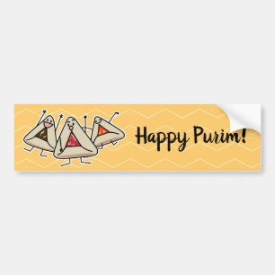 Autocollant De Voiture Purim hamantaschen la pâtisserie Sameach Oznei