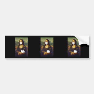 Autocollant De Voiture Quarantine Mona Lisa