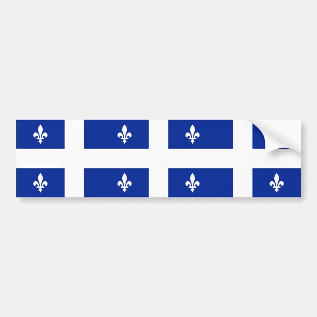 Autocollant De Voiture québec (Devant)
