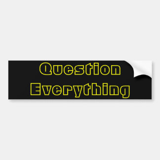 Autocollant De Voiture Question tout