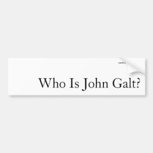 Autocollant De Voiture Qui Est John Galt ? Auto-collants pour voiture
