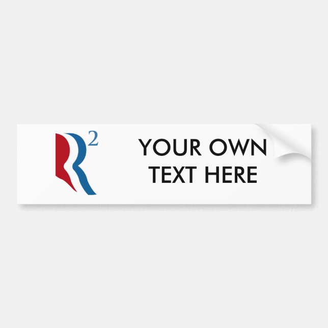 Autocollant De Voiture R CARRÉ - ROMNEY RYAN 2012.png (Devant)