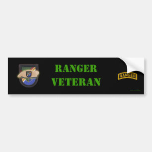 Autocollant De Voiture ranger de l' armée de terre fils vétérinaires 75e 