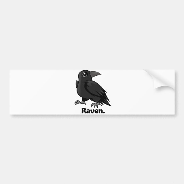 Autocollant De Voiture Raven. de Raven (Devant)