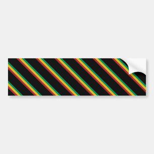 Autocollant De Voiture Rayures de base de Rasta