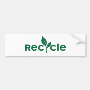 Autocollant De Voiture Recycler