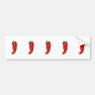 Autocollant De Voiture Red Hot Pepper Diva