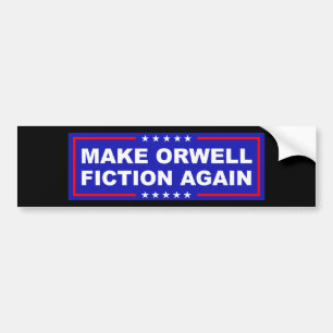 Autocollant De Voiture Refaire D'Orwell De La Fiction