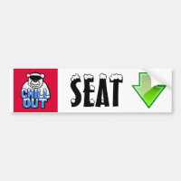 Refroidissez le signe/autocollant/aimant de flèche