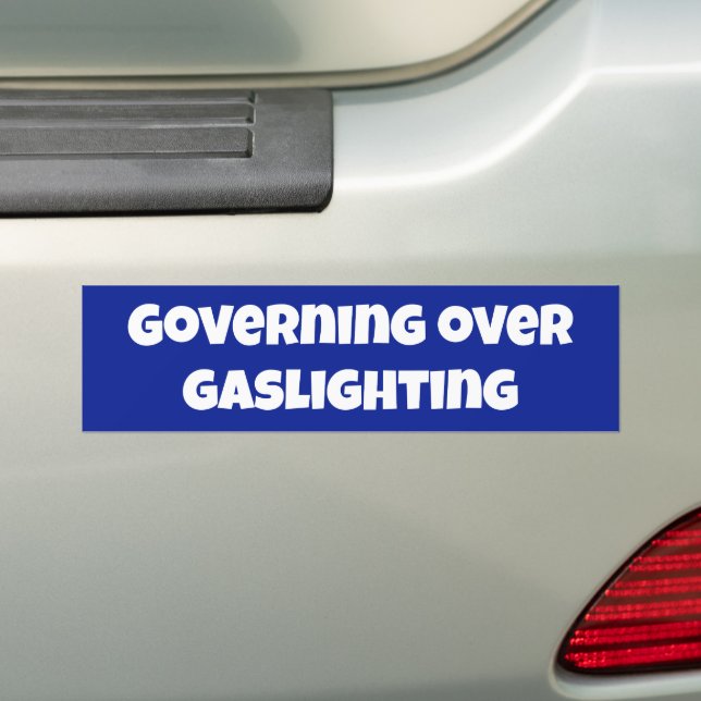 Autocollant De Voiture Régler sur le bumper de gasclairage (En voiture)