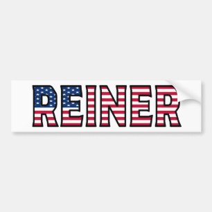 Autocollant De Voiture Reiner Nom Vorname USA Aufkleber Sticker Auto