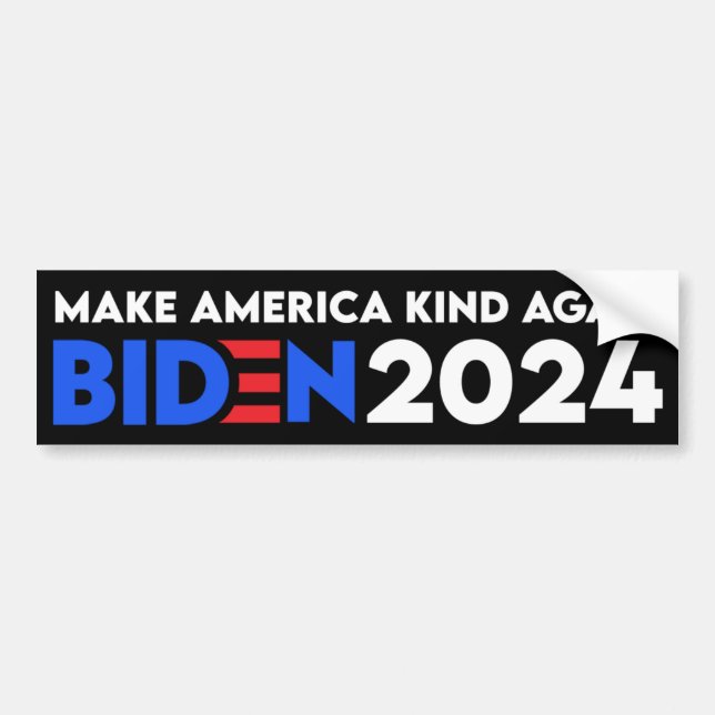 Autocollant De Voiture Rendre l'Amérique à nouveau belle présidente Biden (Devant)
