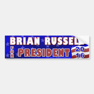 Autocollant De Voiture Républicain 2016 de président élection de Brian