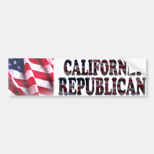Autocollant De Voiture Républicain de la Californie