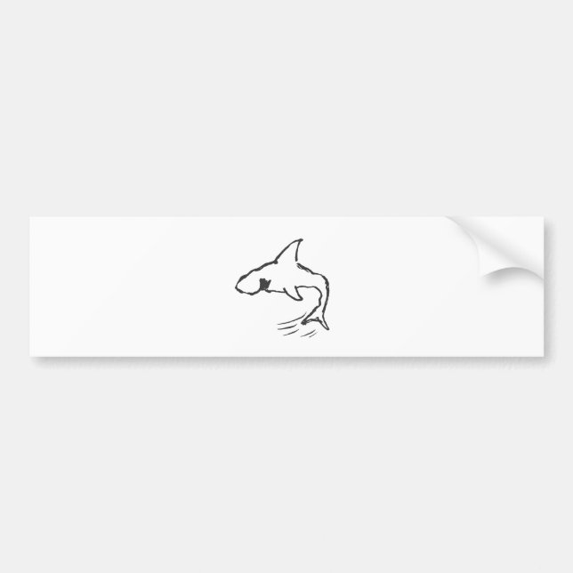 Autocollant De Voiture Requin (Devant)