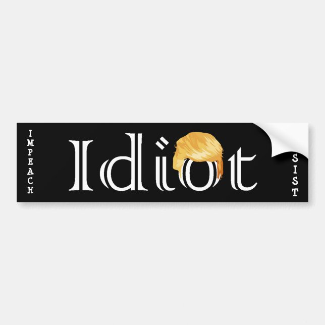 AUTOCOLLANT DE VOITURE RÉSISTEZ ATTAQUENT L'ADHÉSIF POUR PARE-CHOCS DE (Devant)