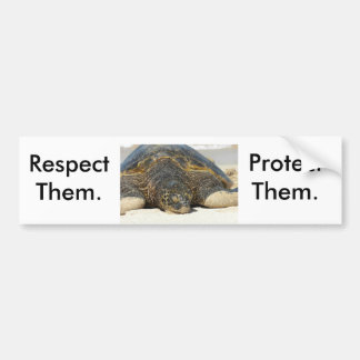 Autocollant De Voiture Respect. Protégez