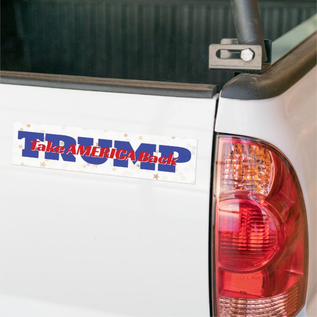 Autocollant De Voiture RETOUR DE L'AMÉRIQUE Slogan À Trum (Sur camion)