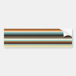 Autocollant De Voiture Retro Stripes