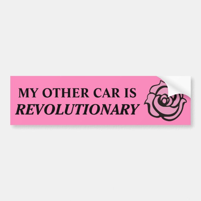 Autocollant De Voiture révolutionnaire (Devant)