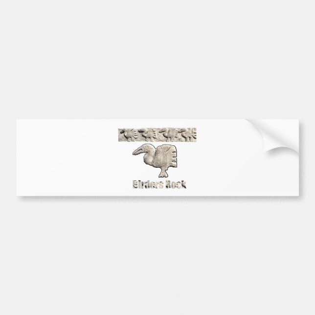 Autocollant De Voiture Roche de Birders (Devant)
