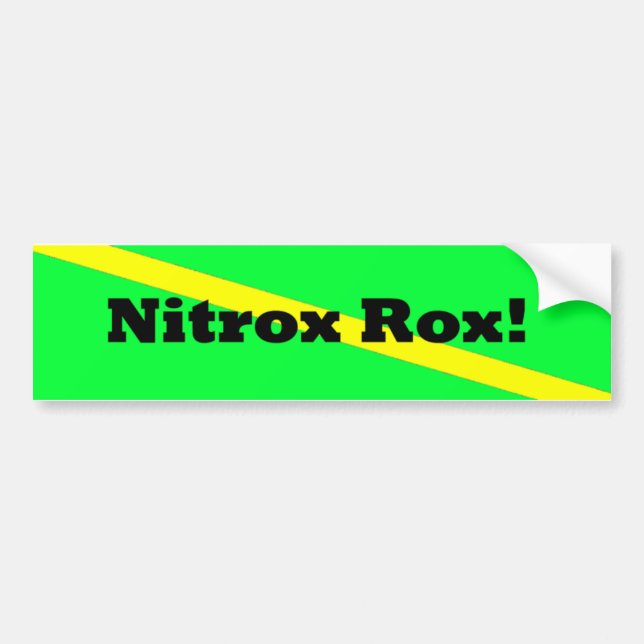 Autocollant De Voiture Roches de Nitrox ! (Devant)