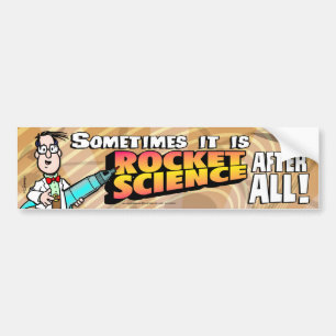 Autocollant De Voiture Rocket Science