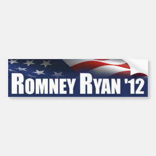 Autocollant De Voiture Romney - Ryan - 2012