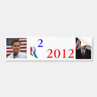 Autocollant De Voiture Romney Ryan 2012