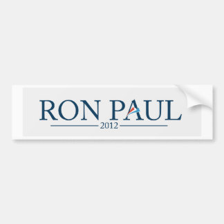 Autocollant De Voiture Ron Paul 2012