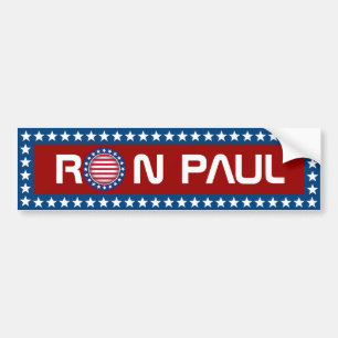 Autocollant De Voiture RON PAUL - élection présidentielle des USA